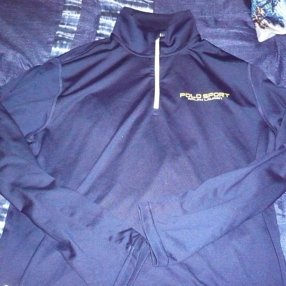 POLO BY RALPH LAUREN SPORT LONG SLEEVE POLO MED.